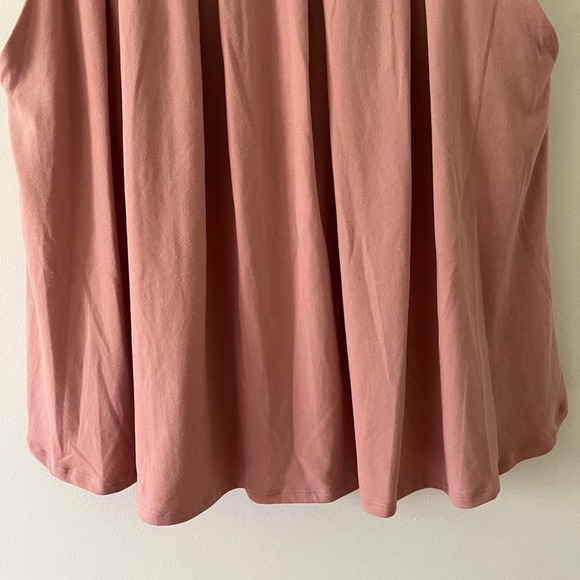 Andrée by UNIT Blush Pink Fit & Flare Dress Size Medium - Picture 3 of 7